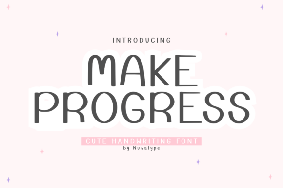 A Handwritten Font That Feels Like Real Progress