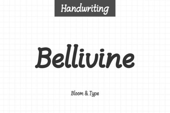Bellivine Typeface Brings Warmth to Editorial Design