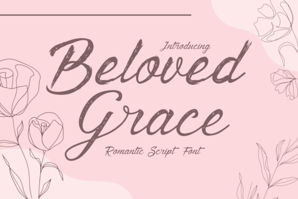 Beloved Grace: A Romantic Script Font for Crafters