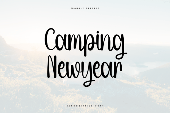 Camping Newyear: A Handwritten Font for Memorable Branding