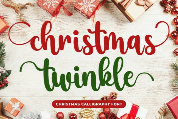 Christmas Twinkle: A Handwritten Script Font for Holiday Campaigns