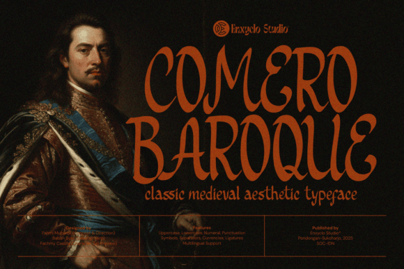 Comero Baroque: A Decorative Font for Modern Web Design