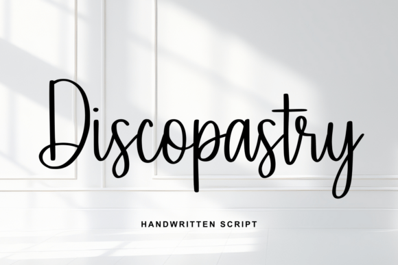 Discopastry: A Sweet Handwritten Script Font for Campaign Designers