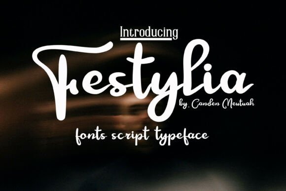 Festylia Font Brings a Soft, Expressive Edge to Branding Projects