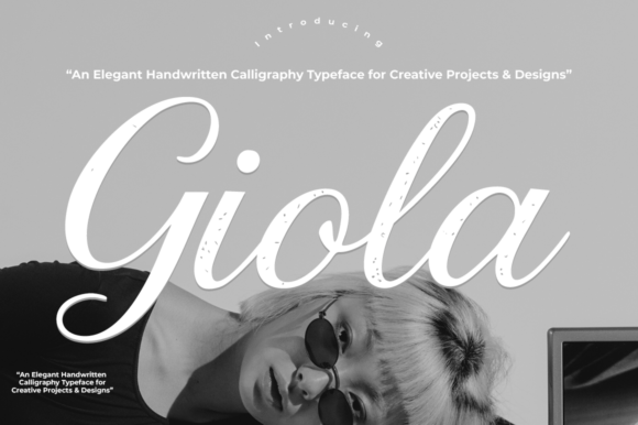 Giola: The Handwriting Calligraphy Font Makers Love