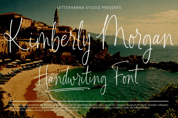 Kimberly Morgan: A Refined Script Font for Editorial Design