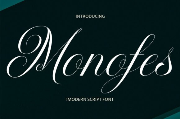 Monofes: A Modern Script Font for Web Designers and Digital Brands