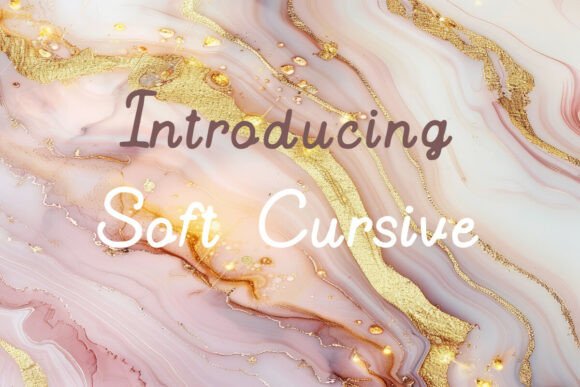 Soft Cursive: A Graceful Typeface for Editorial Refinement