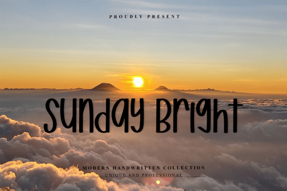 Sunday Brigtht: A Warm, Playful Font for Editorial Design