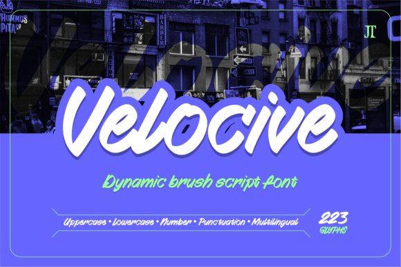 Velocive: A Sleek Typeface for Digital Brand Impact