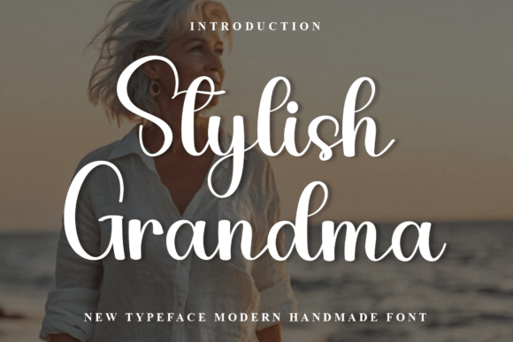 Why Our Shop Finally Found a Cohesive Look with the Stylish Grandma Font
